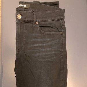 Express Petite Leggings, Dark Denim